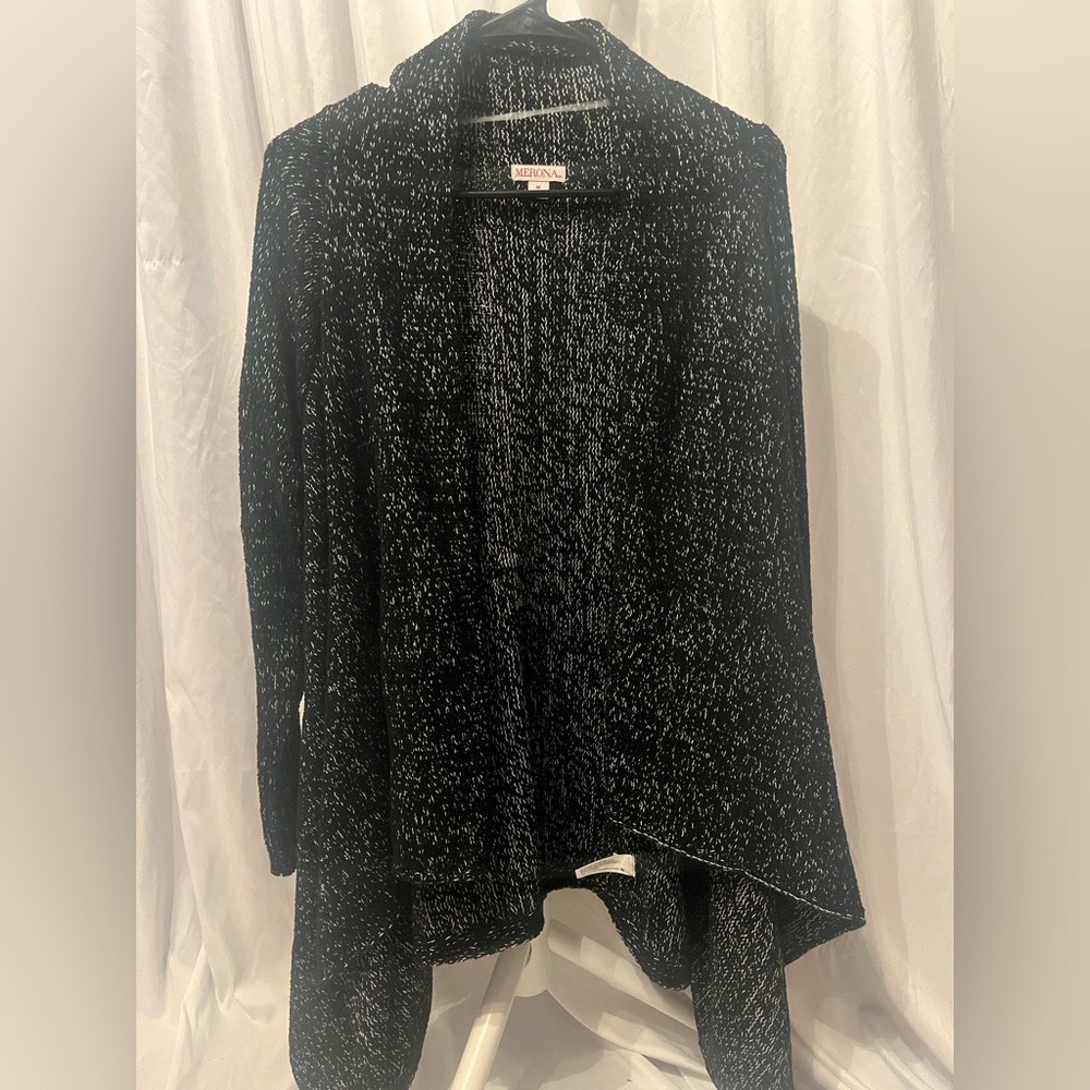 Merona Black Sweater Jacket